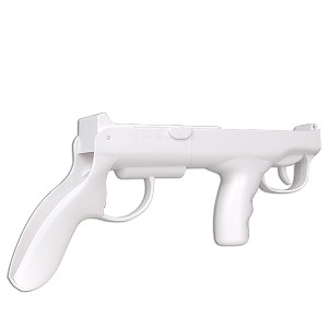 Two-Handed Gun Controller for Nintendo Wii